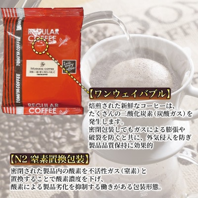 おいしいコーヒーを飲もう!100g( 粉 )×8袋 約80杯 (2種各4袋)