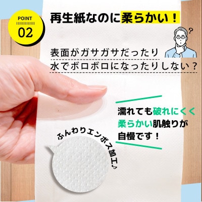 トイレットペーパー 48ロール シングル 2倍巻き 120m 8パック  静岡県 沼津市