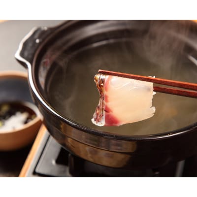 沼津産　鯛ごま茶漬け4袋&鯛しゃぶ(スライスと鯛だし)人気セット