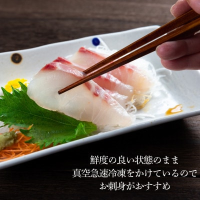 沼津産真鯛のお刺身スライス済(100g×3袋)寿司ネタ等にも