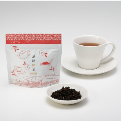 静岡産 沼津茶アソートセット  沼津緑茶(50g)沼津冠茶(50g)沼津紅茶(30g)計130g