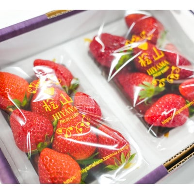 食べ比べ 厳選いちご(品種おまかせ)約260g×2パック(1箱)