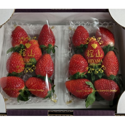 茨城県品種いばらキッス 約260g×2パック(1箱)