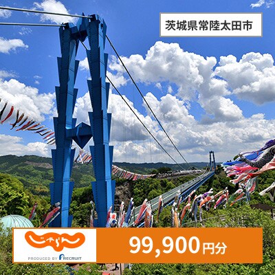 【じゃらんふるさと納税クーポン】 茨城県常陸太田市でつかえる99,900円 クーポン