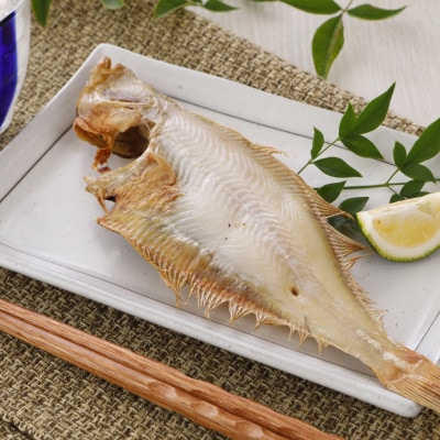 一夜干し「ゾウリカレイ 3尾」と「かれいのイタリア風魚介スープ」を得意料理にするセット　MM0263