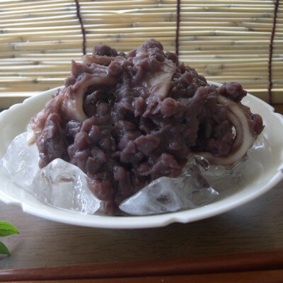 岩手宮古の伝統の味!老舗が打つ、もちもち「あずきばっとう」250g×1パック