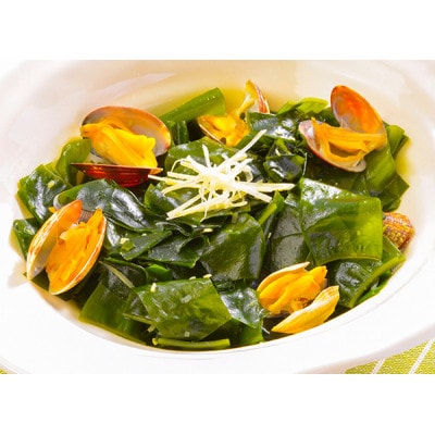 【三陸重茂産わかめ】湯通し塩蔵　肉厚わかめ　500g