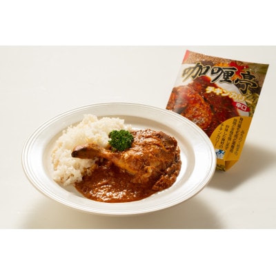 【鶏もも1本まるごと】カリー亭チキンカレー2食セット