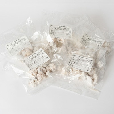 スルメイカ軟骨唐揚げ100g×5パック(500g)
