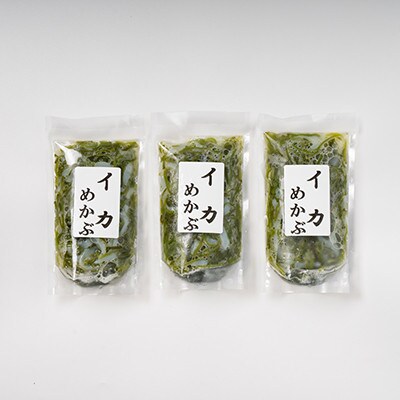 海鮮丼の具 川秀 イカめかぶ 100g×6袋 三陸産めかぶ 国産スルメイカ 冷凍 小分け 袋タイプ