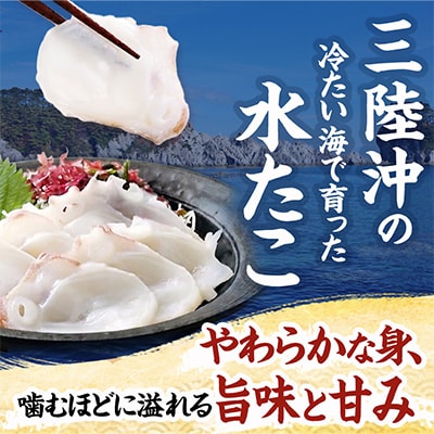 水タコボイル足　3kg　真空