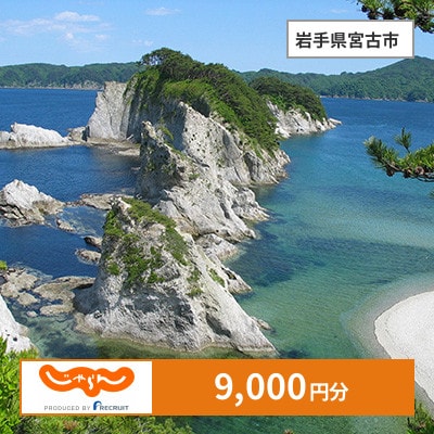 【じゃらんふるさと納税クーポン】 岩手県宮古市でつかえる9,000円 クーポン