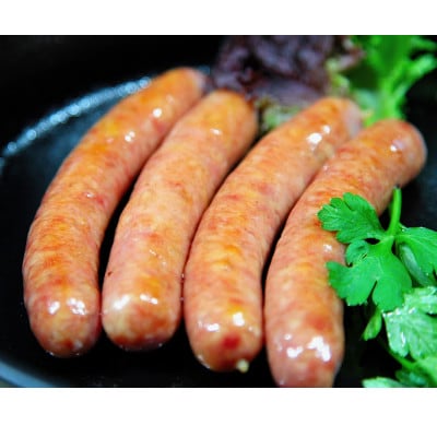 宮城県産ポーク　あらびきウインナー(1パック約100g/4本×7パック入り)