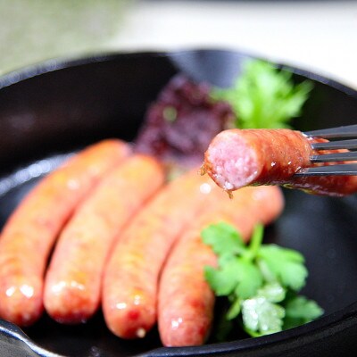宮城県産ポーク　あらびきウインナー(1パック約100g/4本×7パック入り)