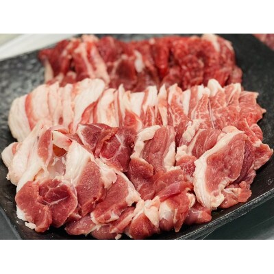 宮城県産羊4点セット1.4kg(スペアリブ、ラムチョップ、挽肉、焼肉用)