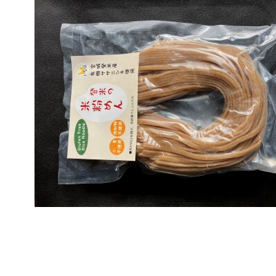 登米の米粉めん 玄米麺120g×10食 グルテンフリー