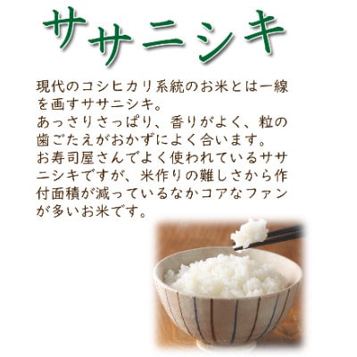 【毎月定期便】宮城県登米市産 食べ比べセット10kg(ササニシキ・つや姫 精米 各5kg)全6回