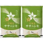 【毎月定期便】宮城県登米市産 ササニシキ(精米) 5kg×2袋セット全6回
