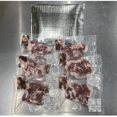 【毎月定期便】宮城県産和栗豚ウデモモ切り落とし　200g×6p入　※使いやすい小分パック全2回