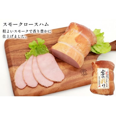 【ふるさと納税】 人気のハム2種セット 計1.22kg  贈答 ギフト 日本ハム 宴の彩り