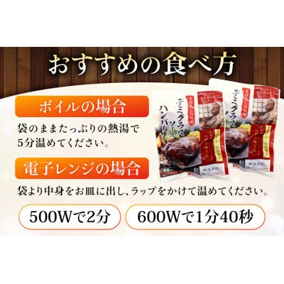 まぼろしの味噌使用デミグラスソースハンバーグ20個セット