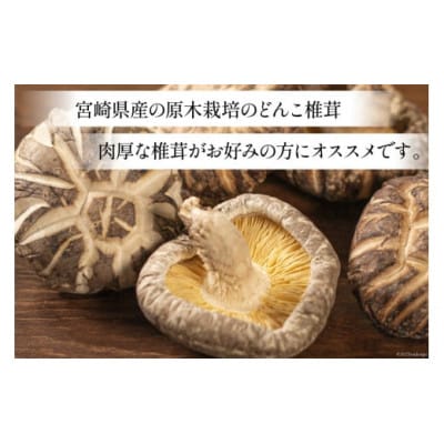 宮崎県産 原木栽培 乾しいたけ 肉厚 どんこ 70g×3袋 計210g
