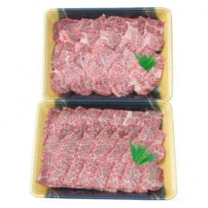 宮崎県産黒毛和牛 焼肉セット計1kg