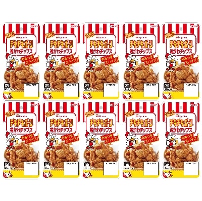 【日本ハム惣菜宮崎工場】チキチキボーン(R)　鶏かわチップス27g×12