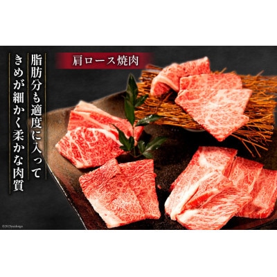 牛肉 宮崎牛 肩ロース焼肉 ミスジステーキ 計750g(日向市)