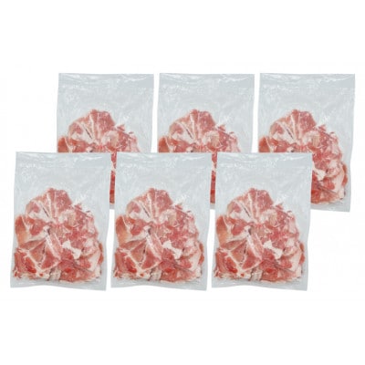 宮崎県産豚小間切れ3kg(500g×6個)(日向市)