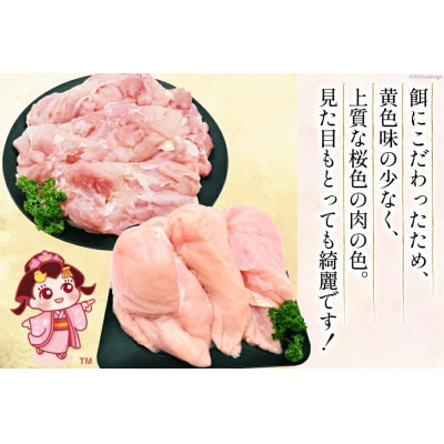 桜姫鶏むね肉2kg(日向市)