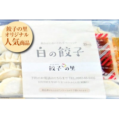 宮崎餃子 バラエティーセット 彩り・白・へべす 各15個 計45個