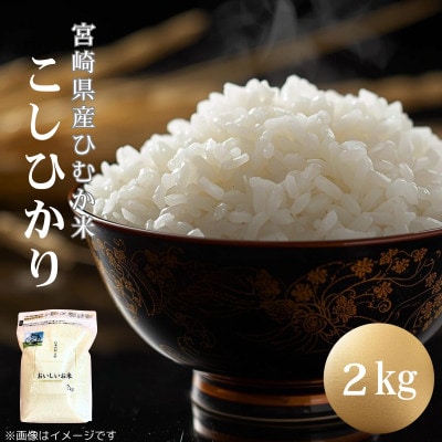 「ひむか米」コシヒカリ 2kg 精米 令和7年産　(日向市)
