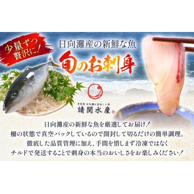 刺身 柵 カンパチ ブリ 少量贅沢 食べ比べセット(日向市)