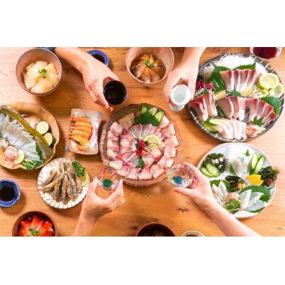 【毎月定期便】刺身 柵 旬のお刺身　全6回