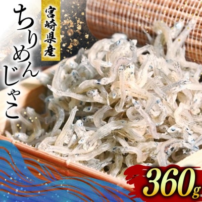 ちりめん 宮崎県産 無添加 ちりめんじゃこ 120g 3p 計360g