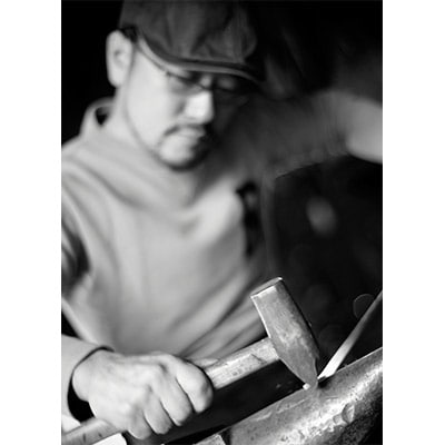 樺山鍛治工場の包丁(小包丁120mm)