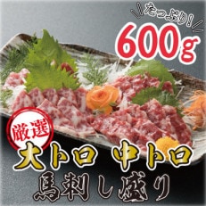 大トロ・中トロ馬刺し600g(あさぎり町)