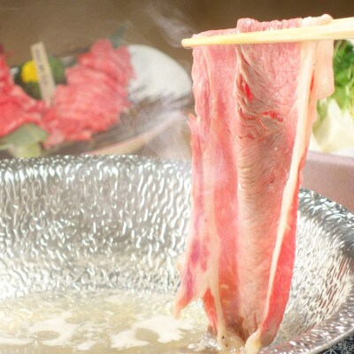 あか牛赤身モモスライスセット(あか牛モモスライス400g、あか牛のたれ200ml付き)(あさぎり町)