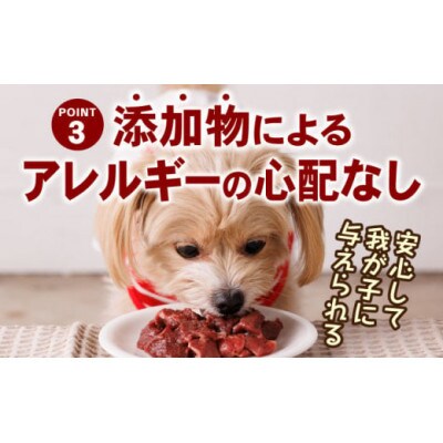 ペット用馬肉スライス 2kg(あさぎり町)