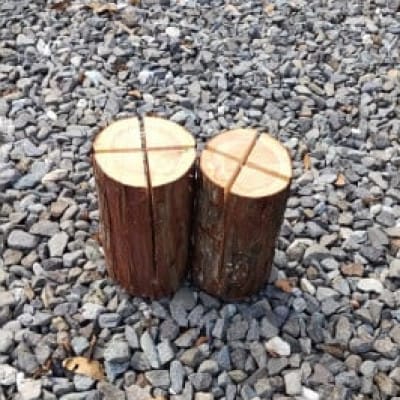 徳島県三好市産　檜木のスウェーデントーチ(小)　