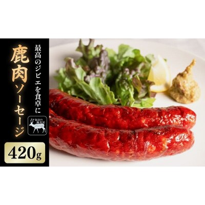 【徳島県三好市祖谷産】祖谷の地美栄 鹿肉ソーセージ 3本×2パック(1本70g)