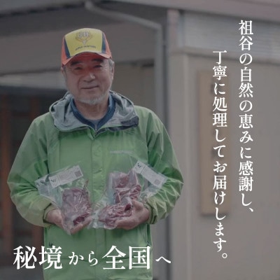 【徳島県三好市祖谷産】祖谷の地美栄 鹿肉モモスライス 500g