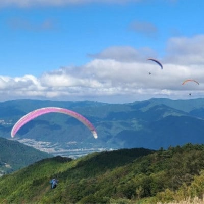 《1000mコース》徳島にし阿波　どきどきタンデムパラグライダー体験