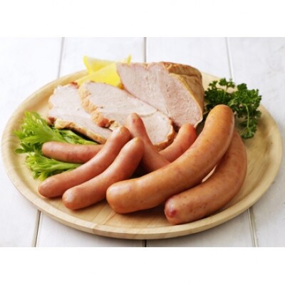 豚肉(三恵豚) ウインナー加工品セット フランクフルト チャーシュー 粗挽きウインナー 北海道鶴居村