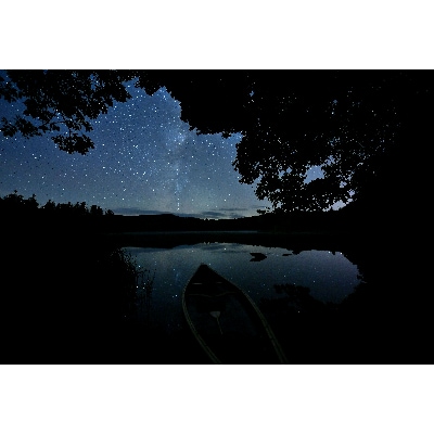 夜の星空カヌー体験 チケット1枚1名様 ヒッコリーウィンド 北海道鶴居村