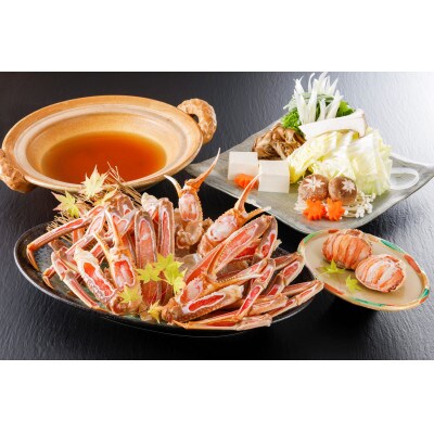 【かに鍋セット&せこがに甲羅盛り付き】ずわいがに 5Lサイズで圧巻の食べ応え/北畿水産