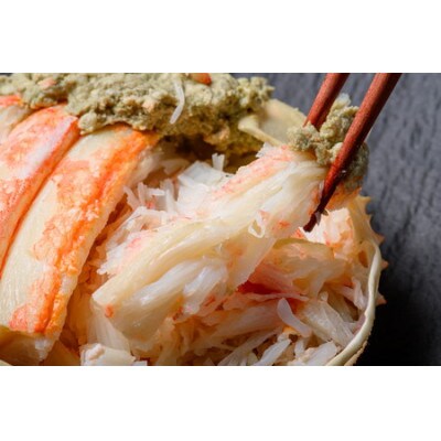 蟹の匠 魚政のプレミアムズワイガニ 雌雄の甲羅盛り 夫婦宝船 特大サイズ(11月～12月発送)