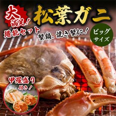 蟹の匠 魚政の大満足!松葉ガニ堪能セットビッグサイズ(11月～12月発送)