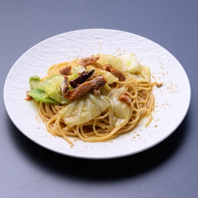 「カニ屋が作る　海のパスタ」 海香る　のど黒へしこ　ペペロンチーノ　3皿セット